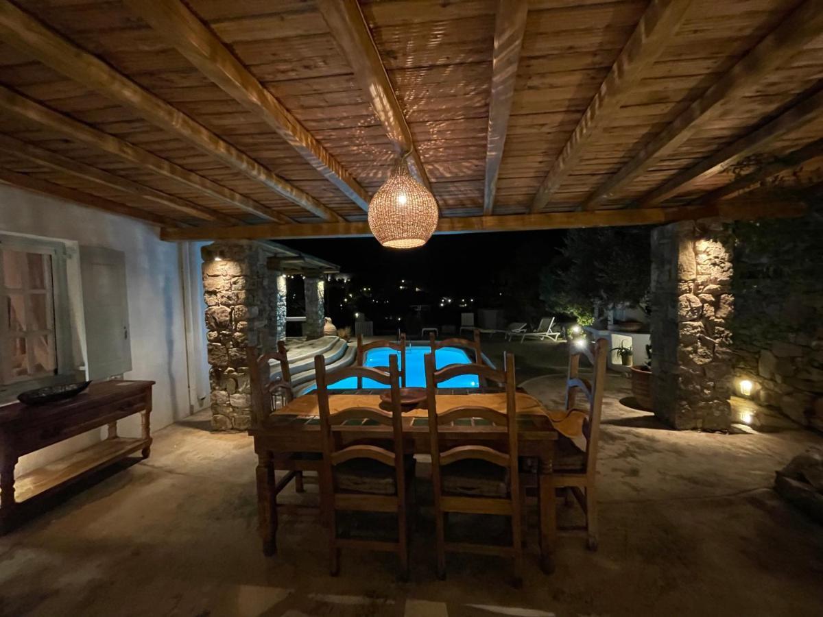 Kalafatis Private Villa Mykonos Ngoại thất bức ảnh