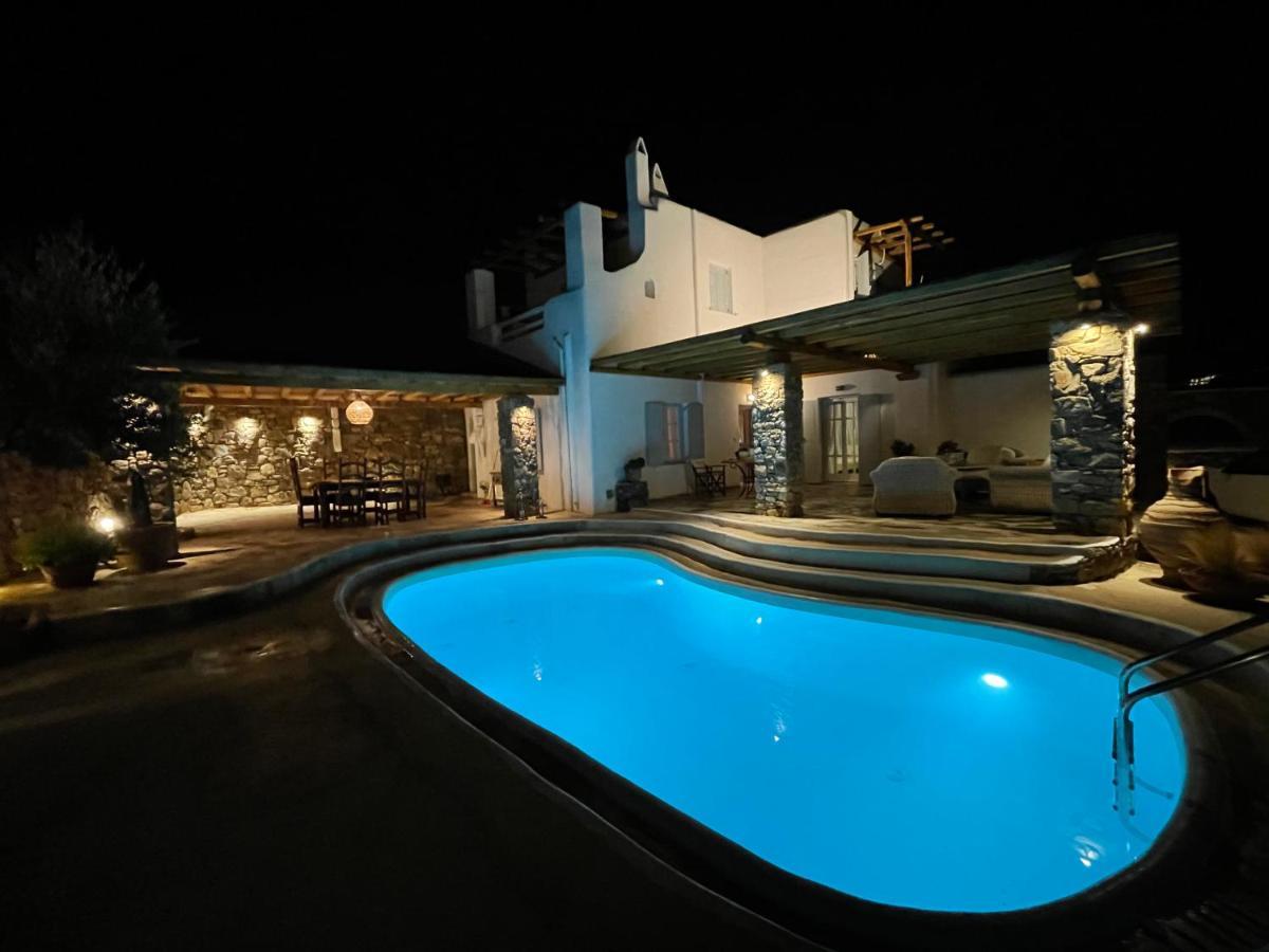 Kalafatis Private Villa Mykonos Ngoại thất bức ảnh