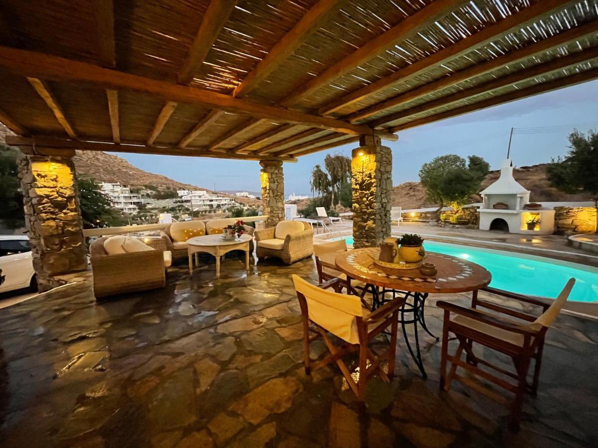 Kalafatis Private Villa Mykonos Ngoại thất bức ảnh