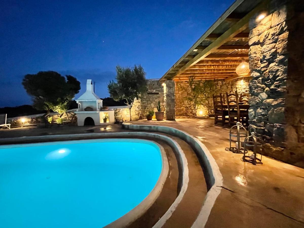 Kalafatis Private Villa Mykonos Ngoại thất bức ảnh