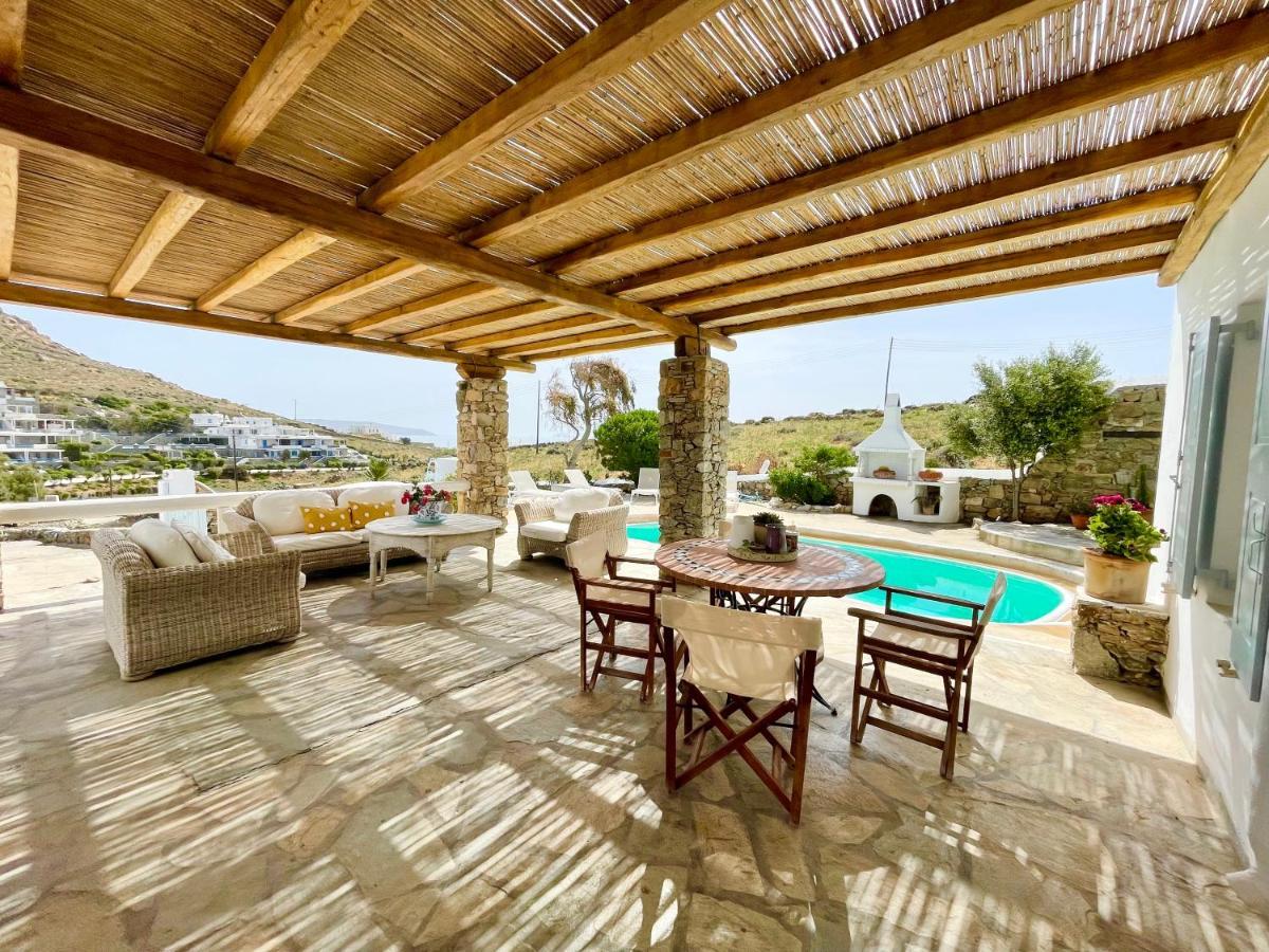 Kalafatis Private Villa Mykonos Ngoại thất bức ảnh